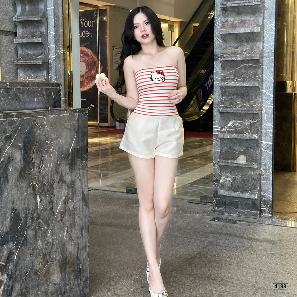 Áo quây slim fit tôn dáng kitty cute Beezy 4188_thumbnail_2