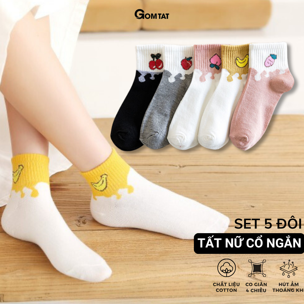 Set 5 đôi tất vớ nữ cổ ngắn UYE-CBCN_thumbnail_10
