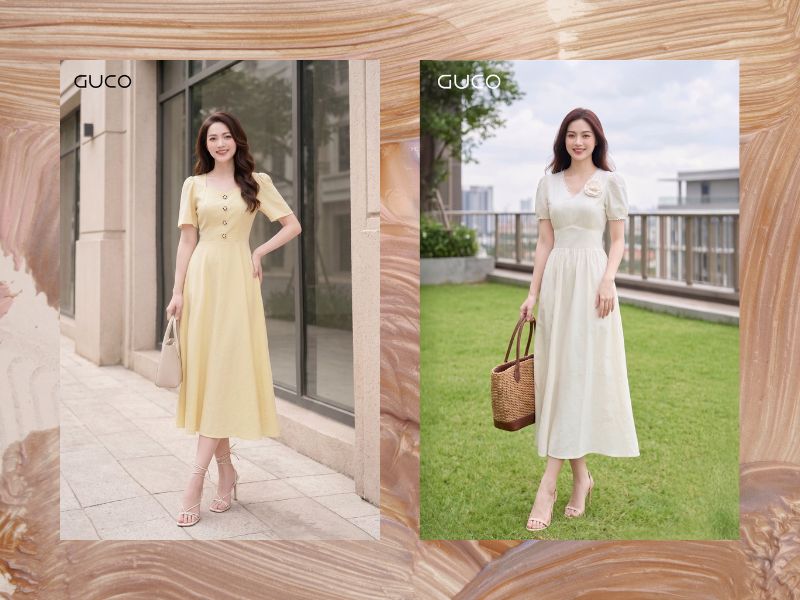 Váy tiểu thư vintage nên chọn kiểu nào? 6 cách phối khó bỏ qua