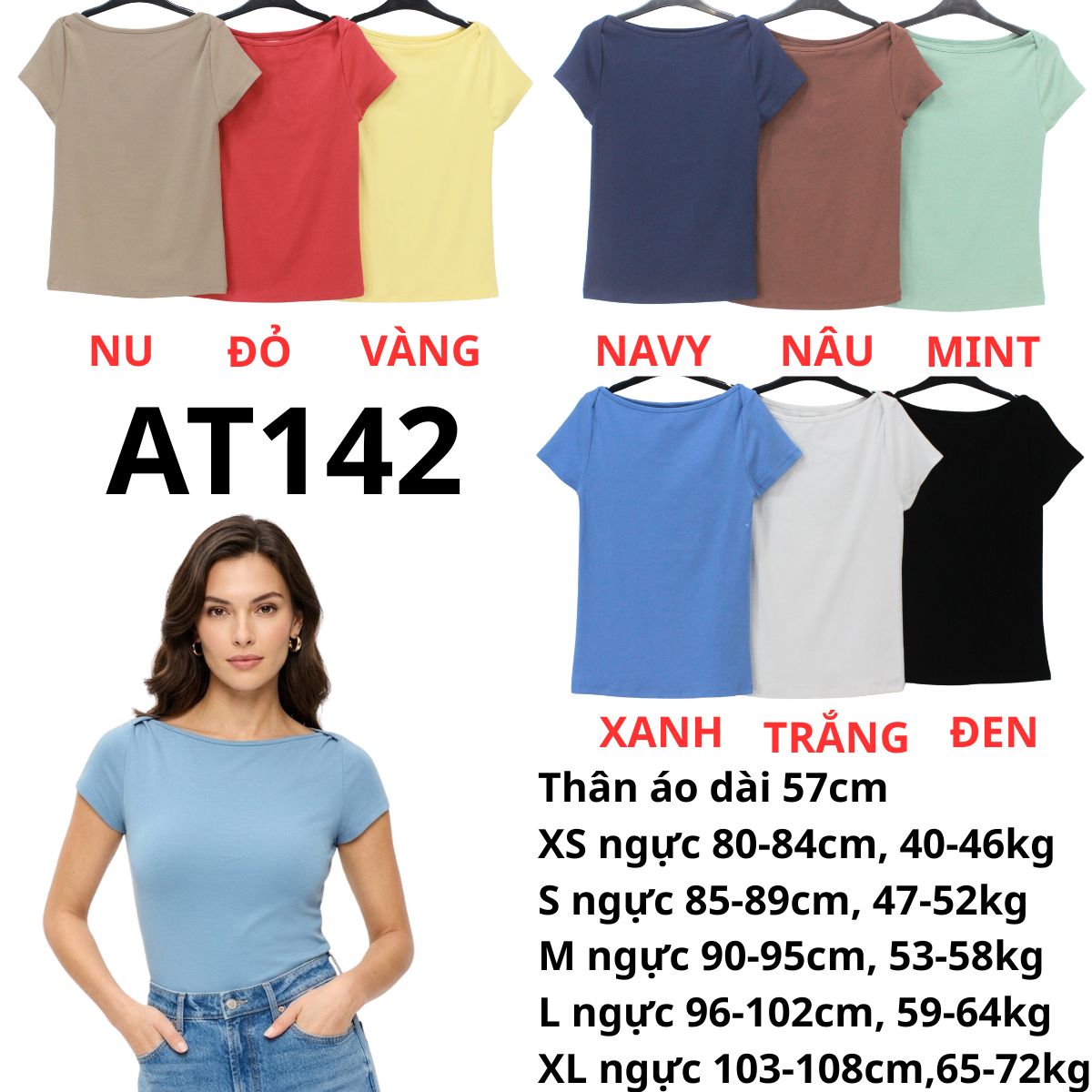 AT142- Áo thun TN