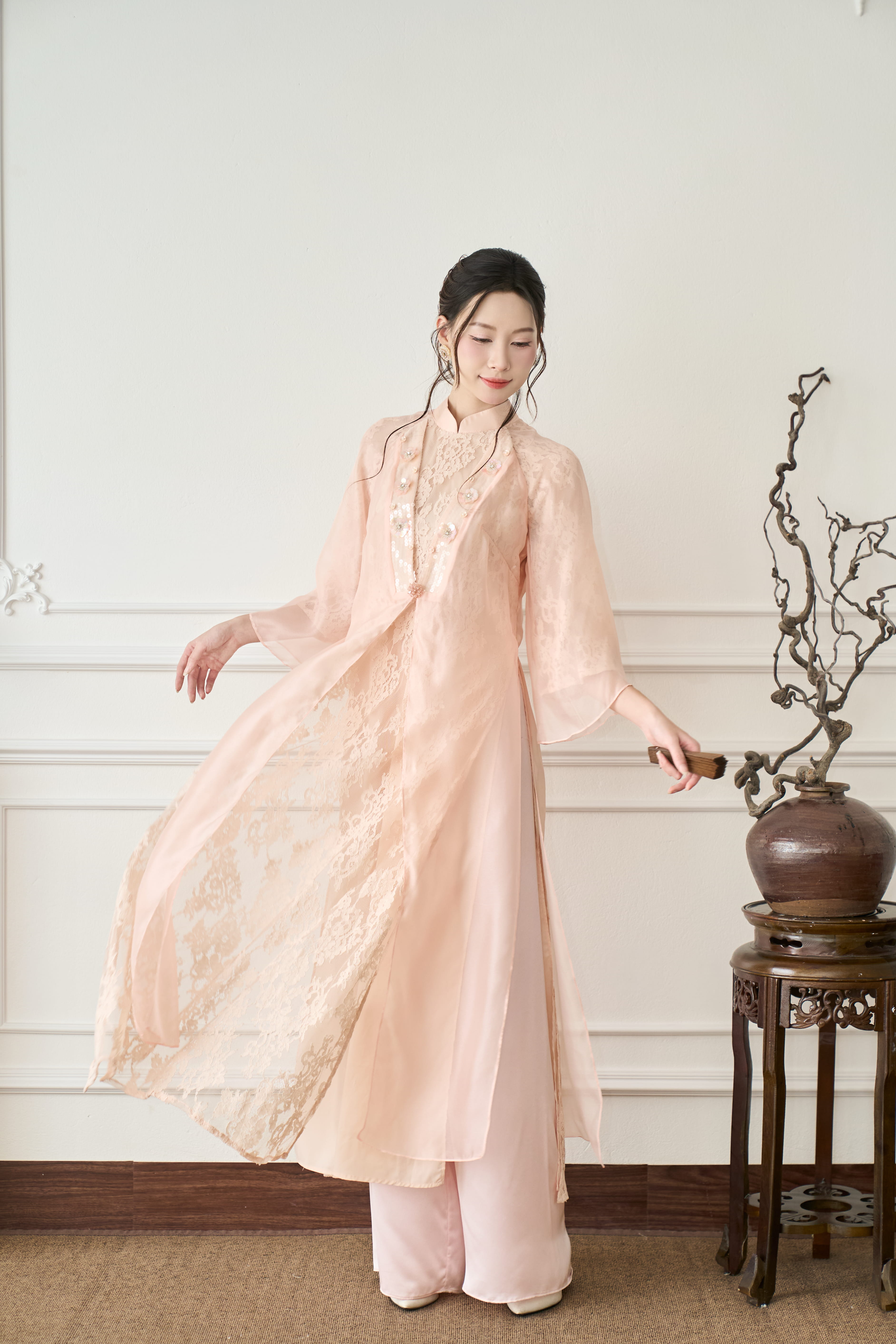 Áo dài Diệu An SD1106