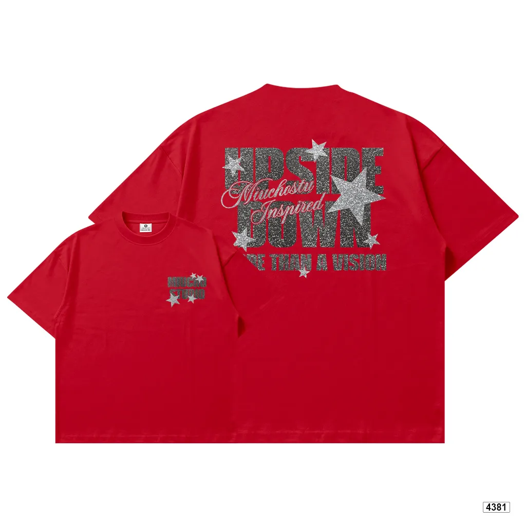 Áo thun unisex upside down star form boxy Miucho 4381_thumbnail_14