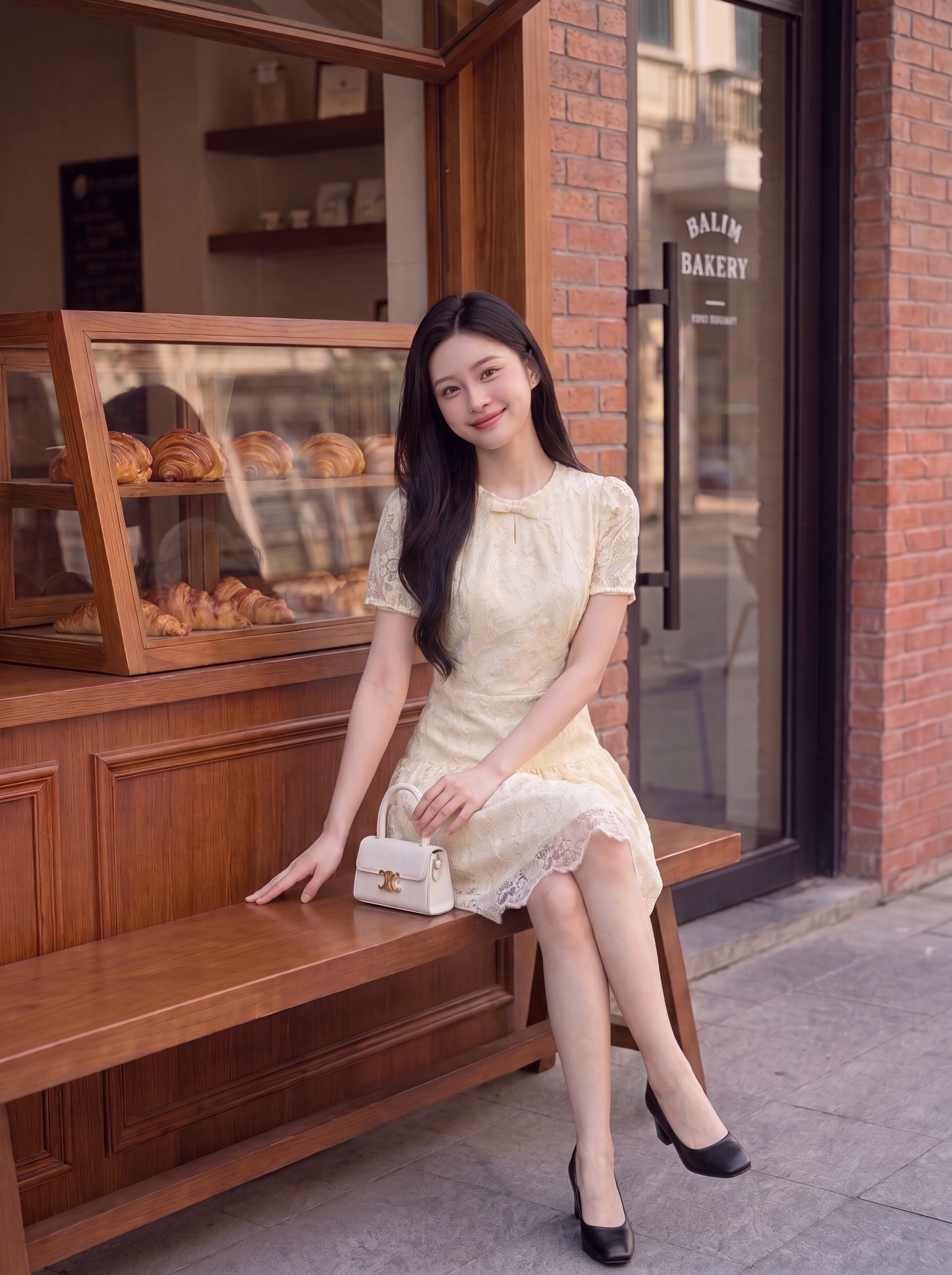 Váy ren thêu hoa cổ nơ 605001_thumbnail_11