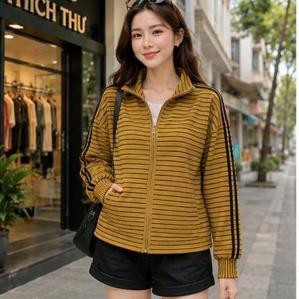 Thích Thư Áo Khoác Thun Mã G44 - Chất Liệu Cao Cấp Mềm Mịn Co Giãn Tốt Form Suông Thoải Mái Che Khuyết Điểm Phong Cách Trẻ Trung_thumbnail_2