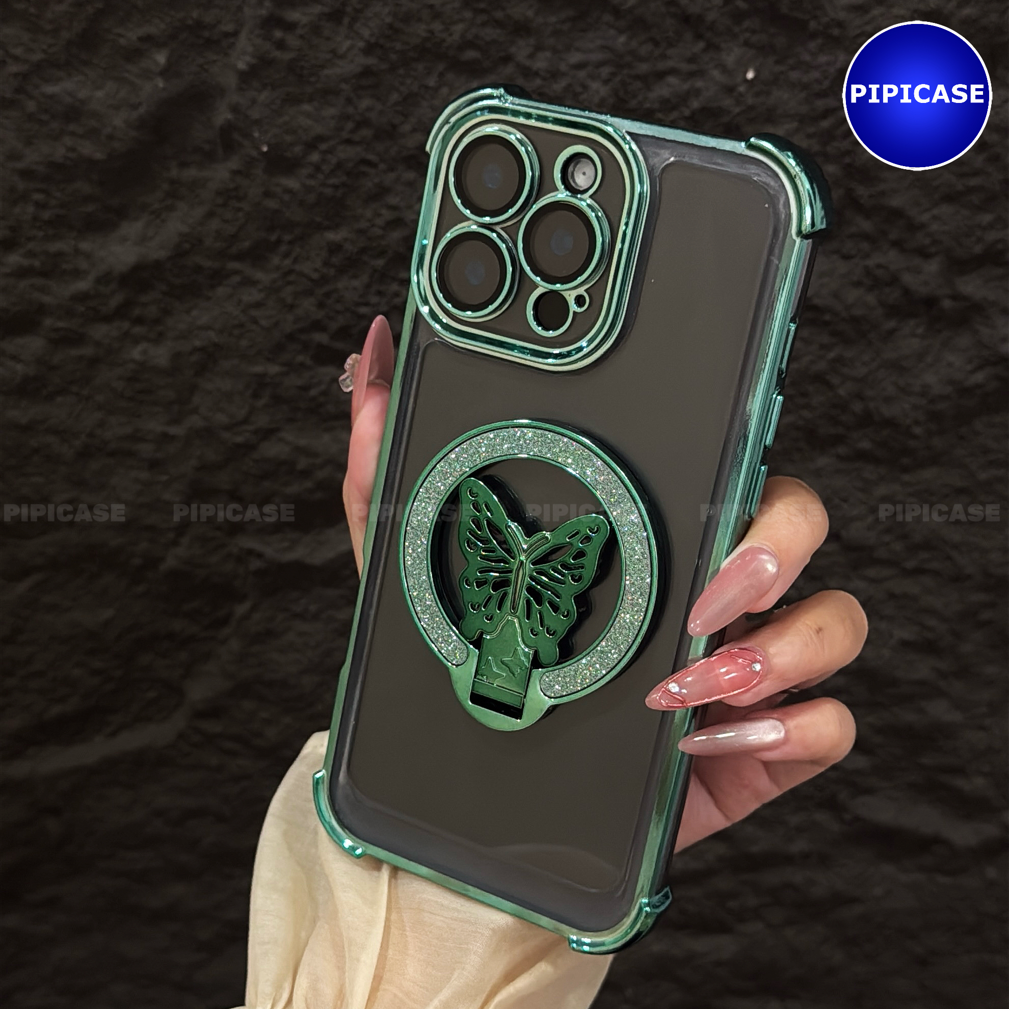 Ốp Lưng iPhone 16 Pro Max - MO - Xanh Lá_thumbnail_13