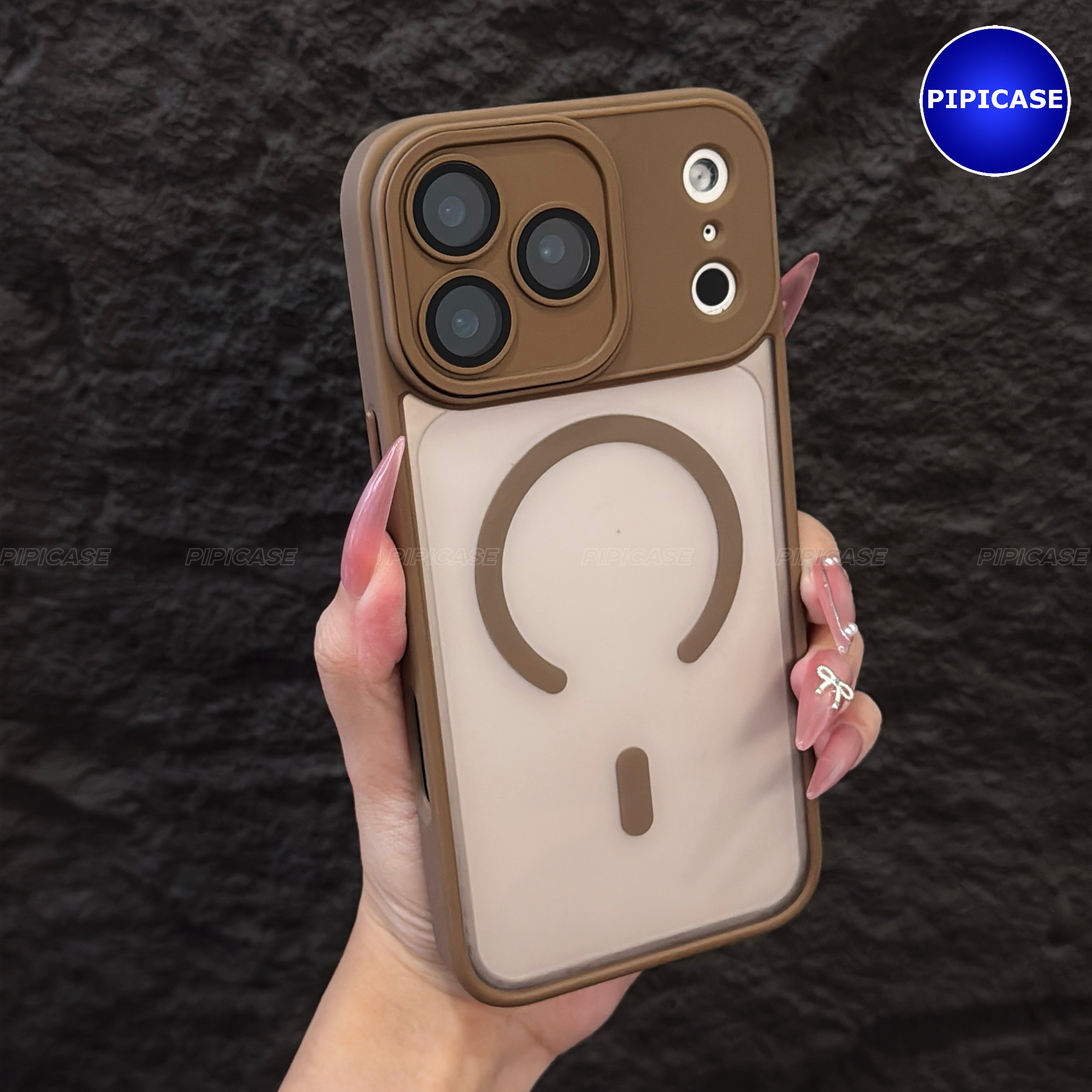 Ốp Lưng iPhone 17 Pro Max - Kao - Nâu_thumbnail_1