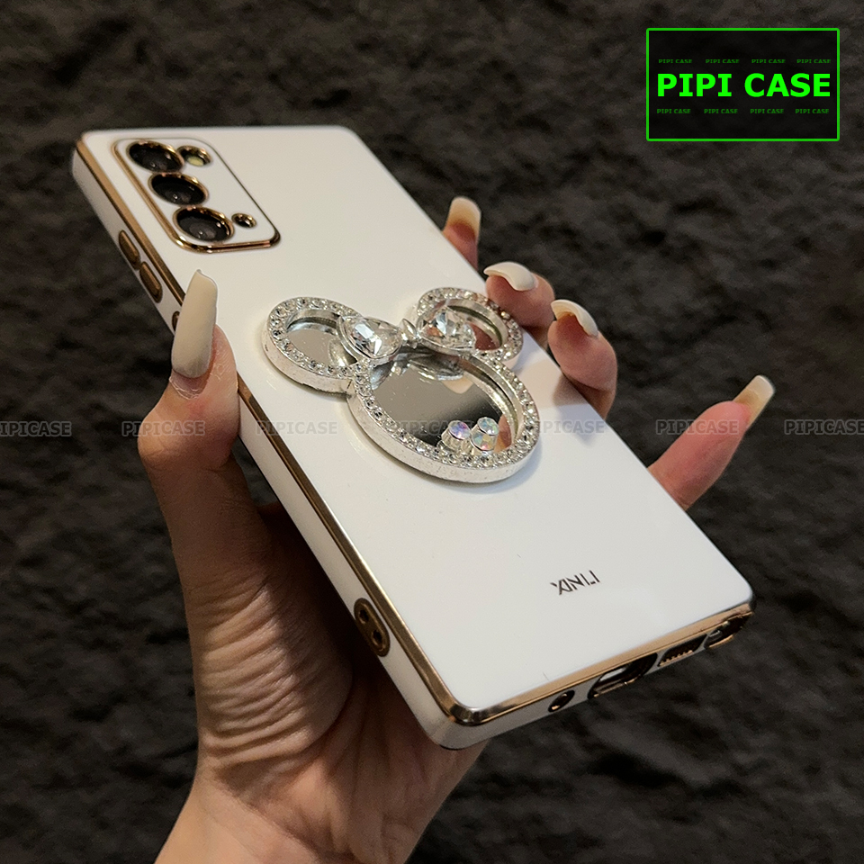 Ốp Lưng Samsung Note 20 5G - Mic Gương - Trắng_thumbnail_2