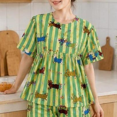 Thích Thư Đồ Bộ Tole Đùi L56 L57 L58 L59 L60 L61 Form Đẹp Mềm Mịn Co Giãn Tốt Áo Quần Dài Thời Trang Cho Nữ_thumbnail_5