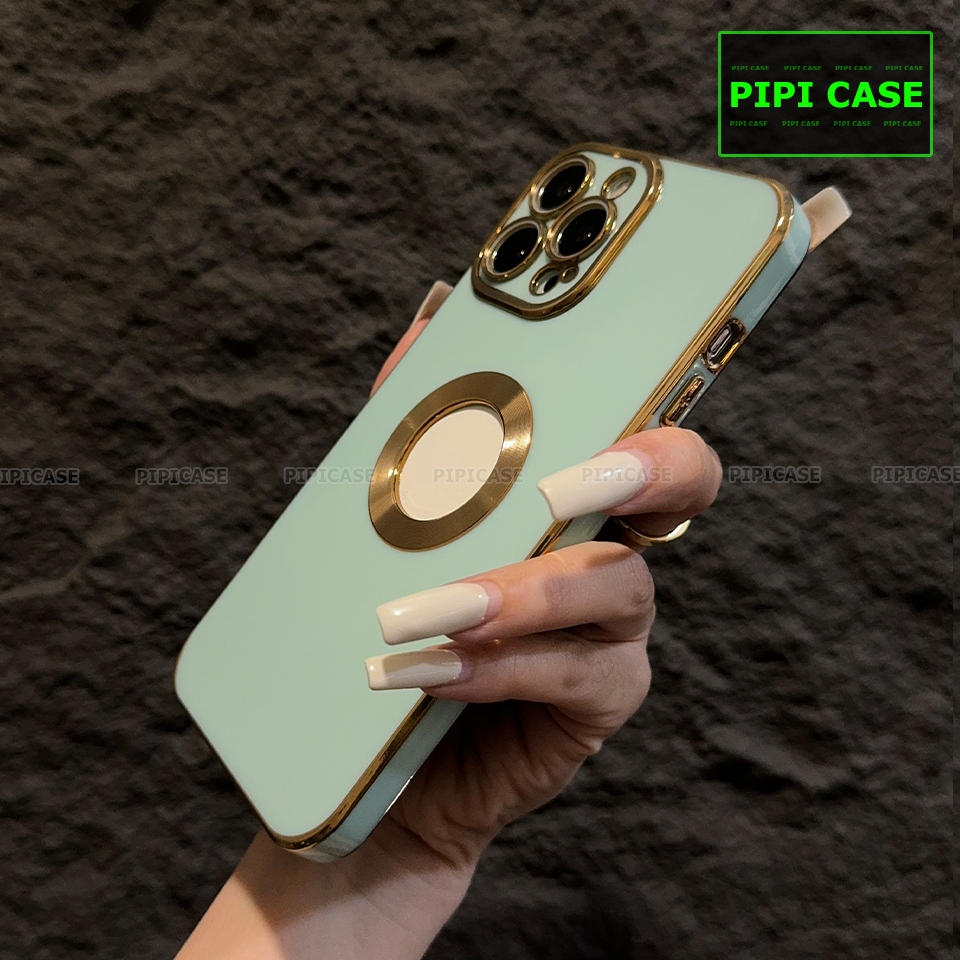 Ốp Lưng iPhone 13 Pro Max - Pandora - Xanh Mint_thumbnail_0