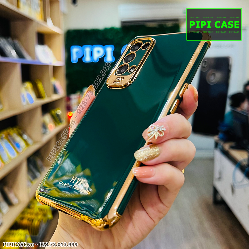 Ốp Lưng Oppo Reno 5 - Luxury - Xanh Lá_thumbnail_5