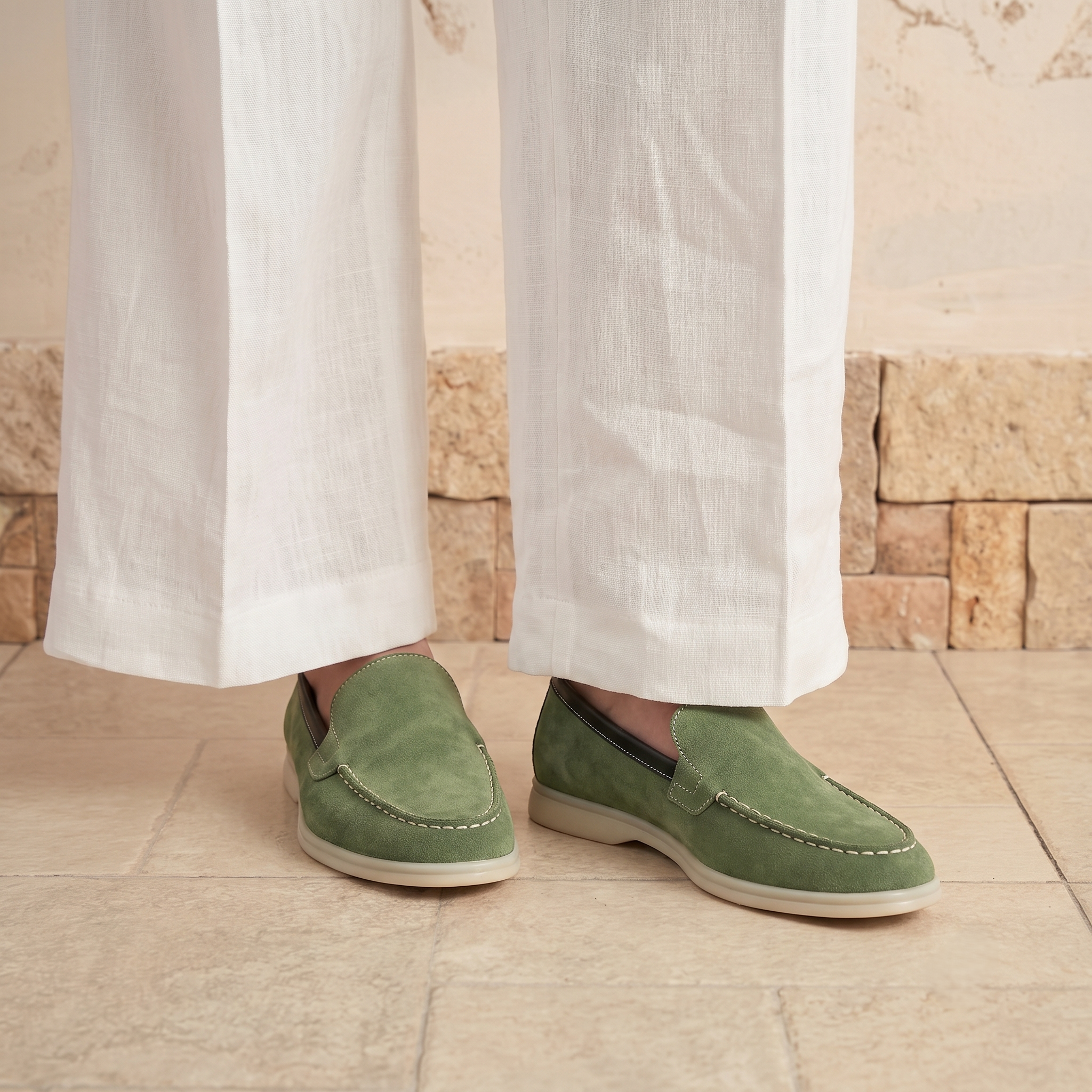 Giày Loafer Da Lộn Torino