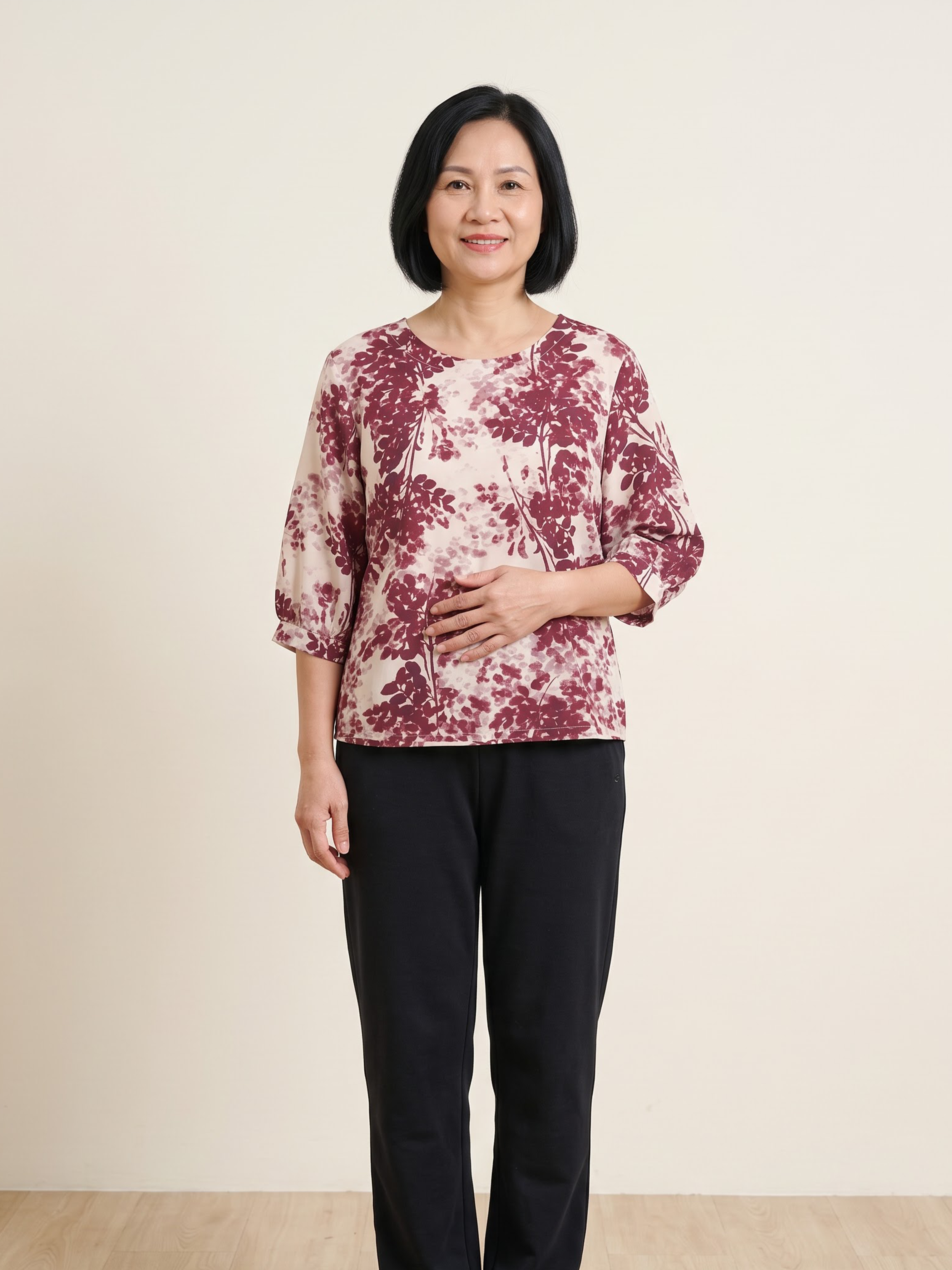 AN13 - Áo nữ lụa hàn