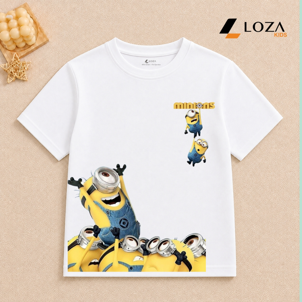 Áo thun bé BST MINION Hot trend - Loza Kids AT008_thumbnail_0