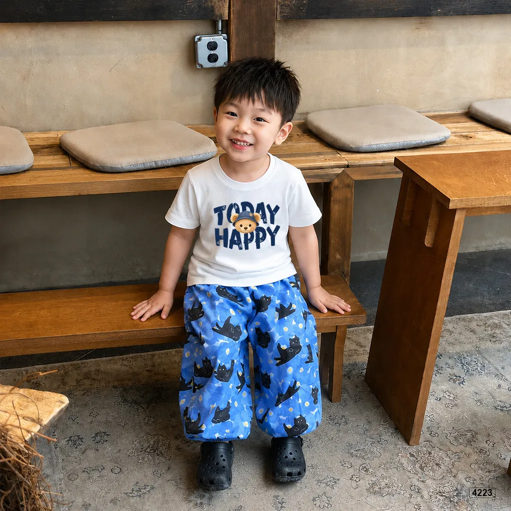Áo thun trẻ em Today happy Kado 4223_thumbnail_4