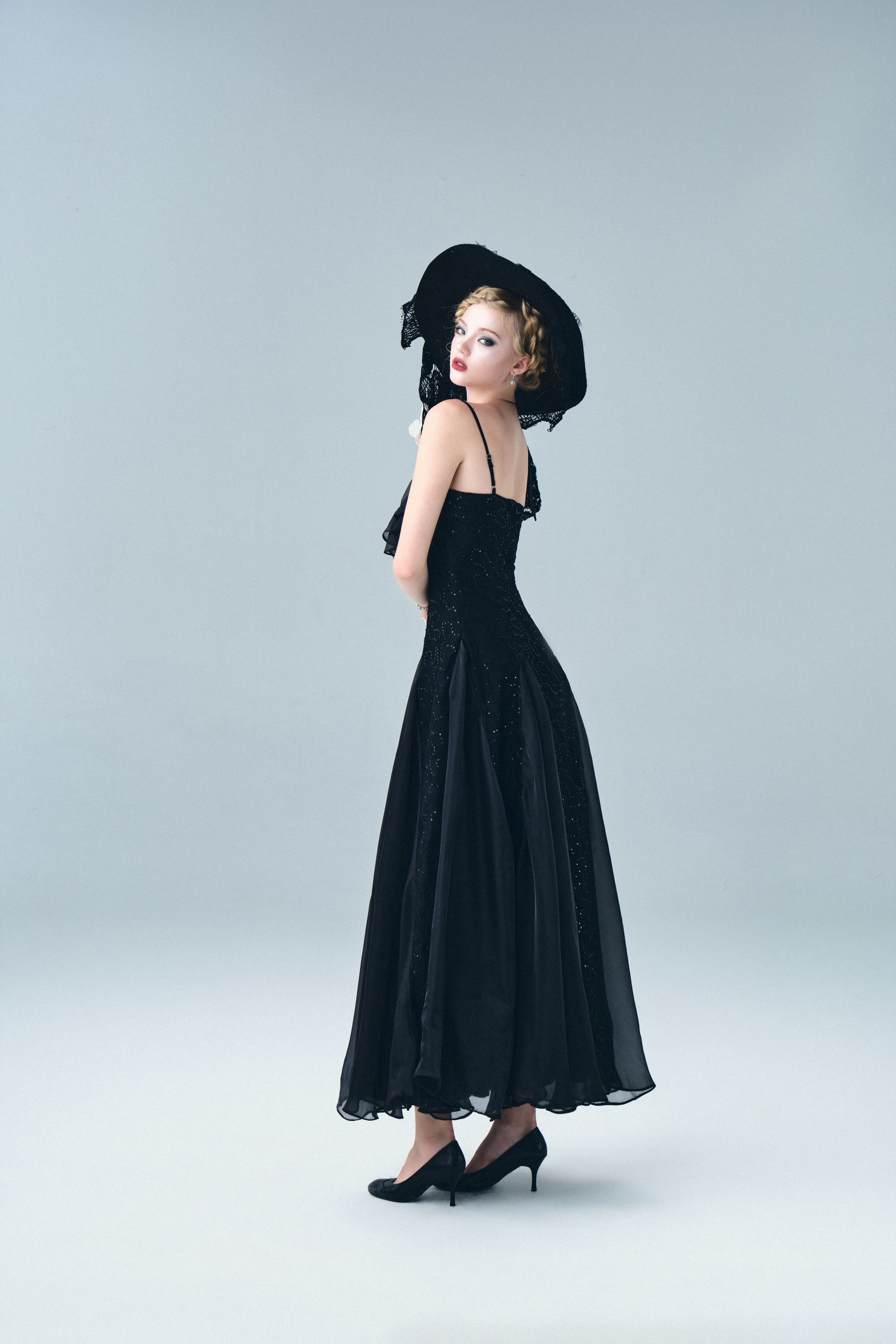 BUBBLE - LA ROSÉ NOIRE DRESS 