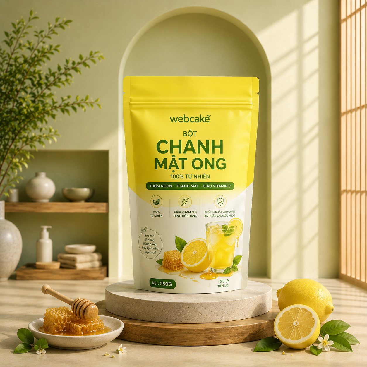 Bột Mè Đen Nguyên Chất Nhà MinFun Nuts