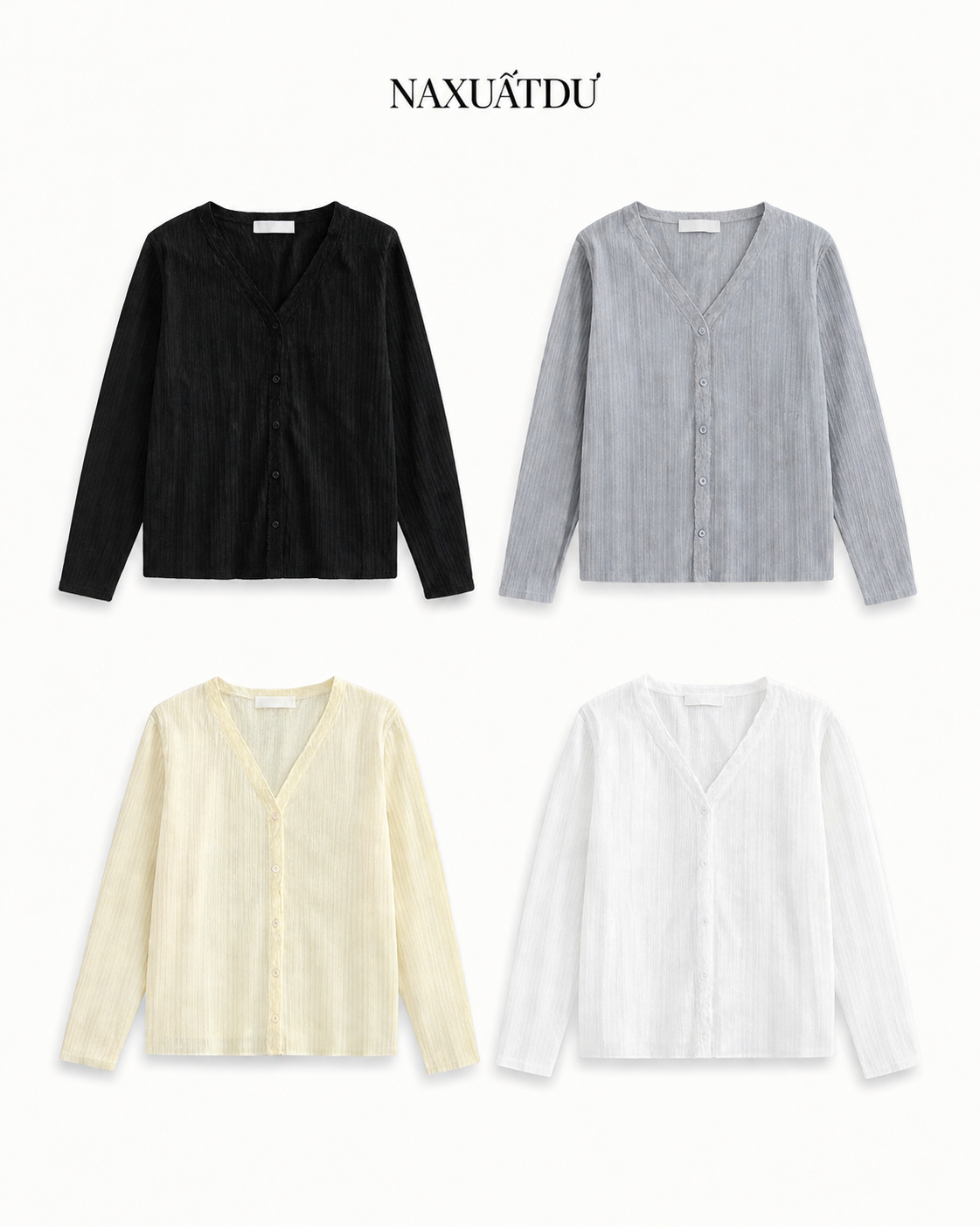 Áo len cardigan - A325