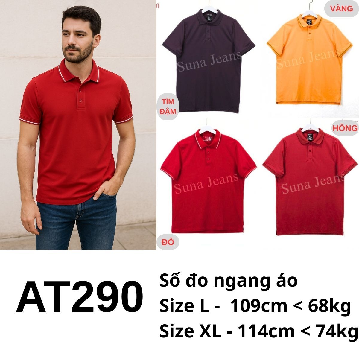 AT290 Áo thun POLO NAM