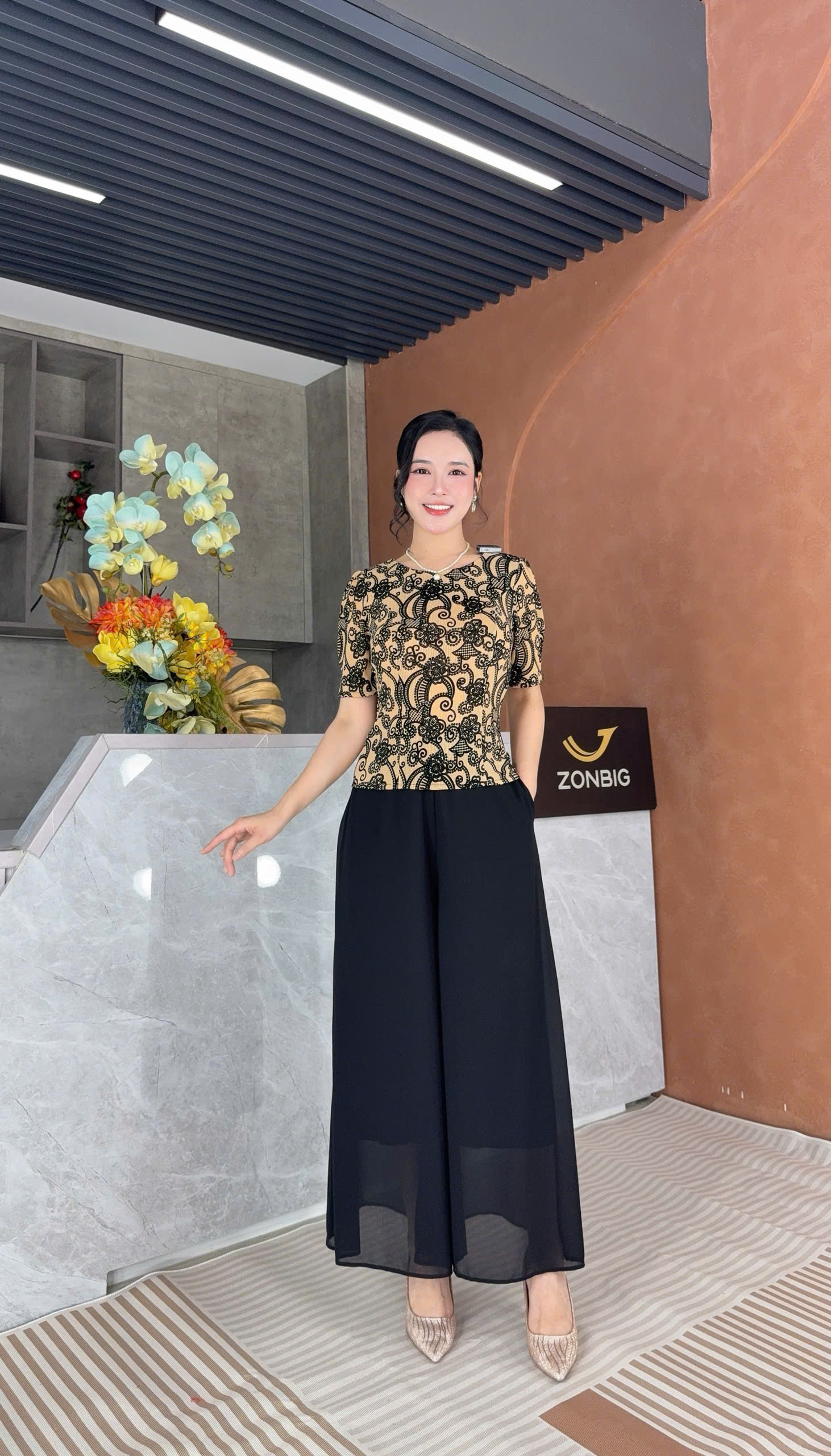 Quần suông - Q2173 - Thương hiệu ZONBIG
