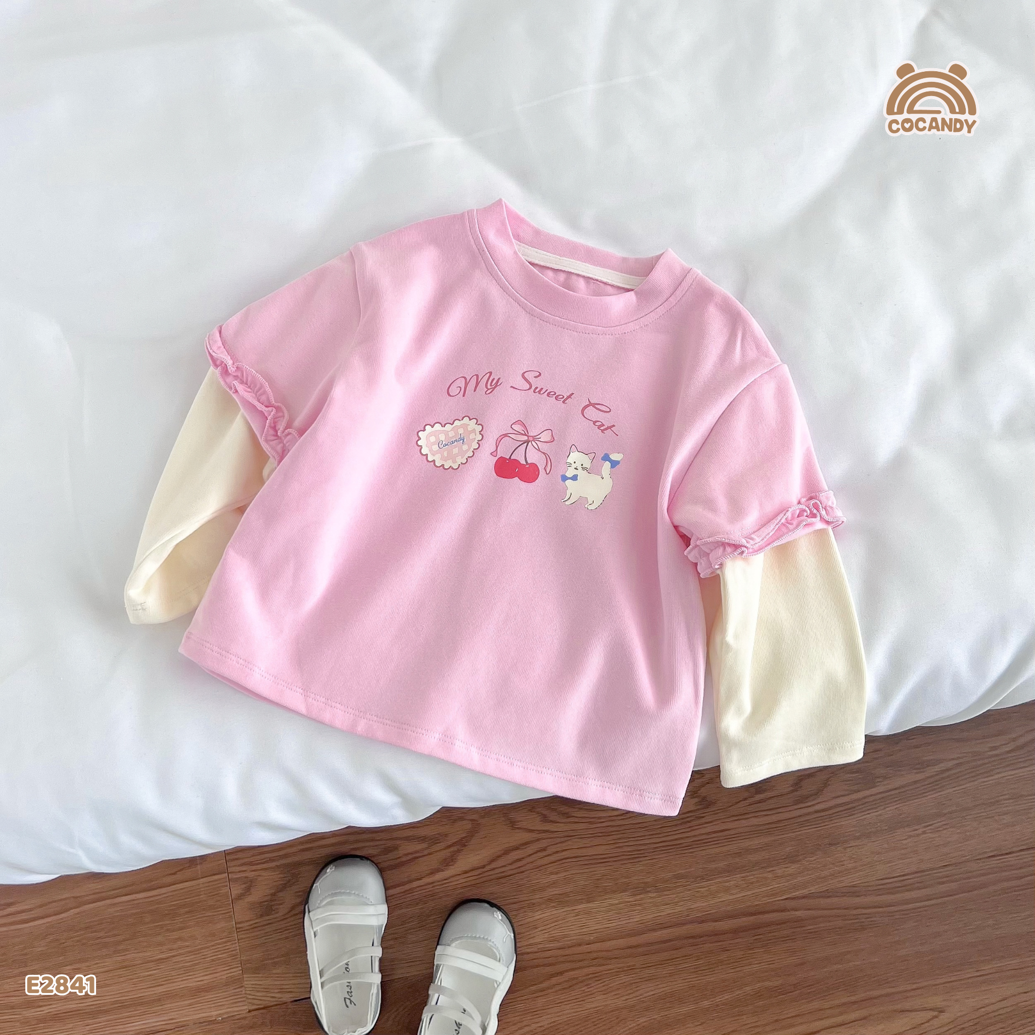 Áo dài HỒNG họa tiết cute_thumbnail_3