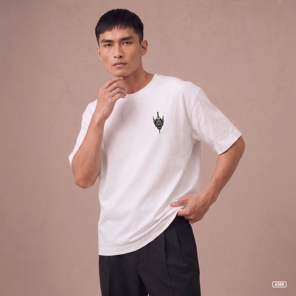 Áo thun nam oni blade form rộng TeePrint 4389_thumbnail_6