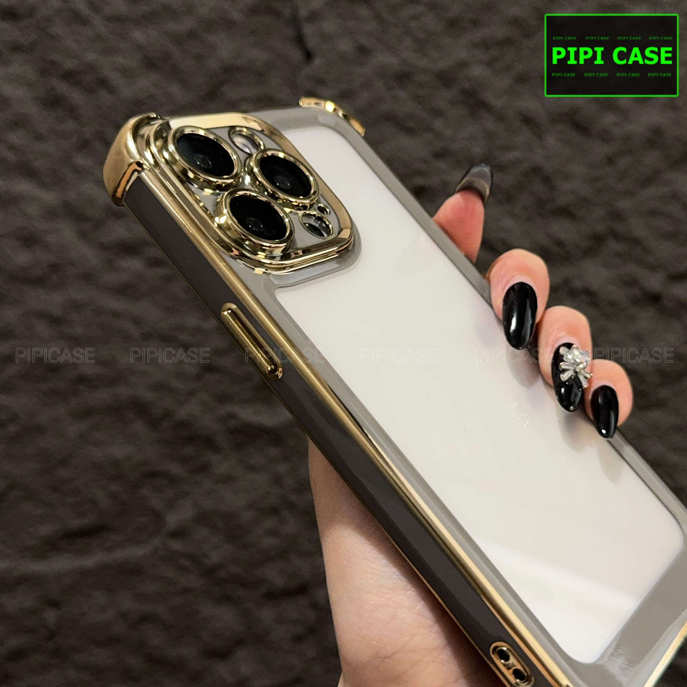 Ốp Lưng iPhone 13 Pro Max - Timo - Xám_thumbnail_1