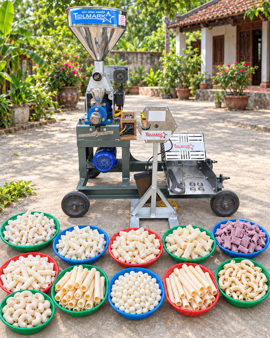MÁY NỔ BỎNG CÔNG NGHIỆP TỰ ĐỘNG ĐỜI MỚI CÓ BIẾN TẦN MT 11KW