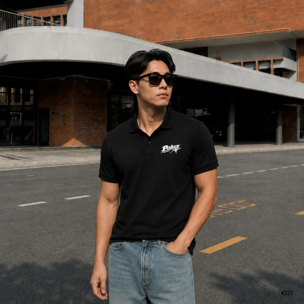 Áo polo nam cổ trụ basic thoáng mát Polux 4325_thumbnail_2