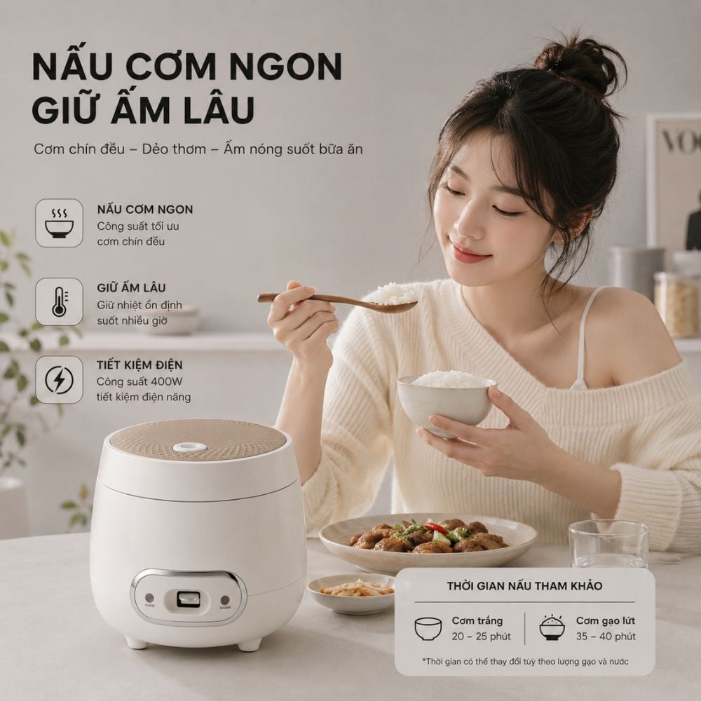 Nồi cơm điện mini Mk-233 (0,8L nâu)_thumbnail_3