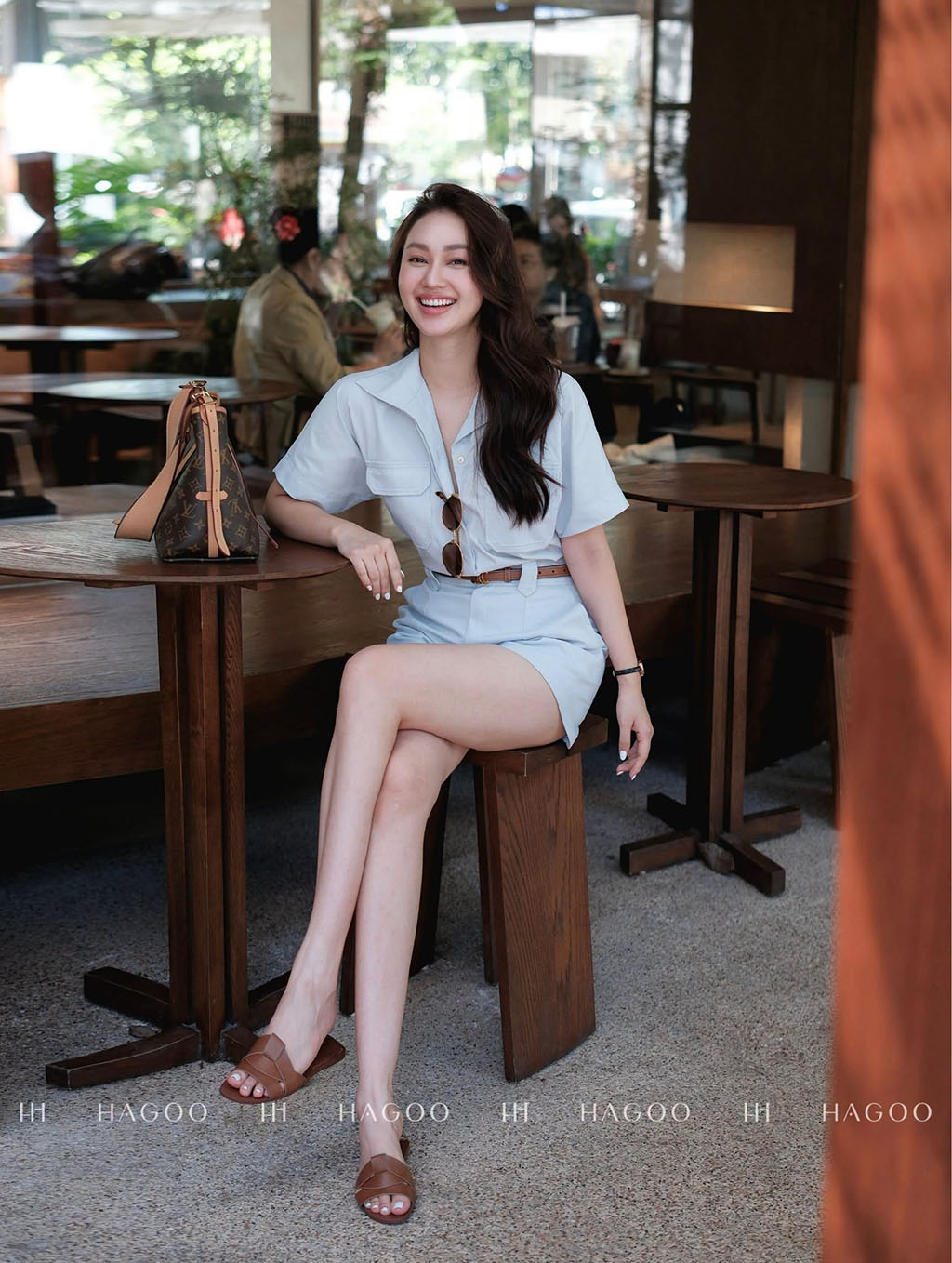 giúp nàng chỉ mất vài phút để hoàn thiện diện mạo