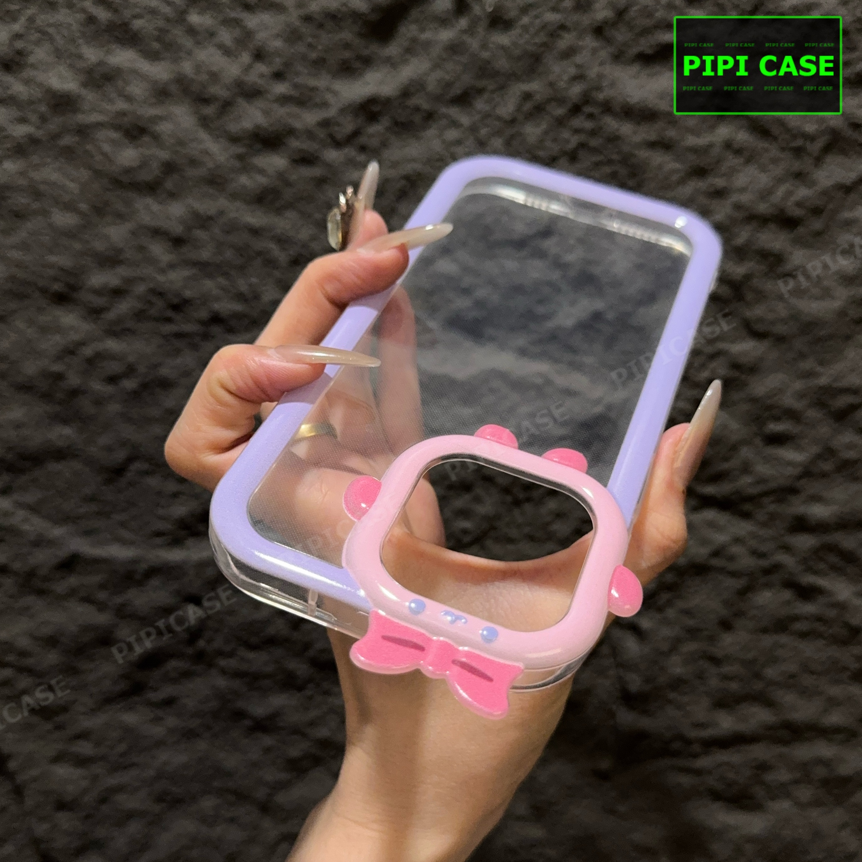 Ốp Lưng iPhone 12 Pro - Chic Cute - Tím_thumbnail_4