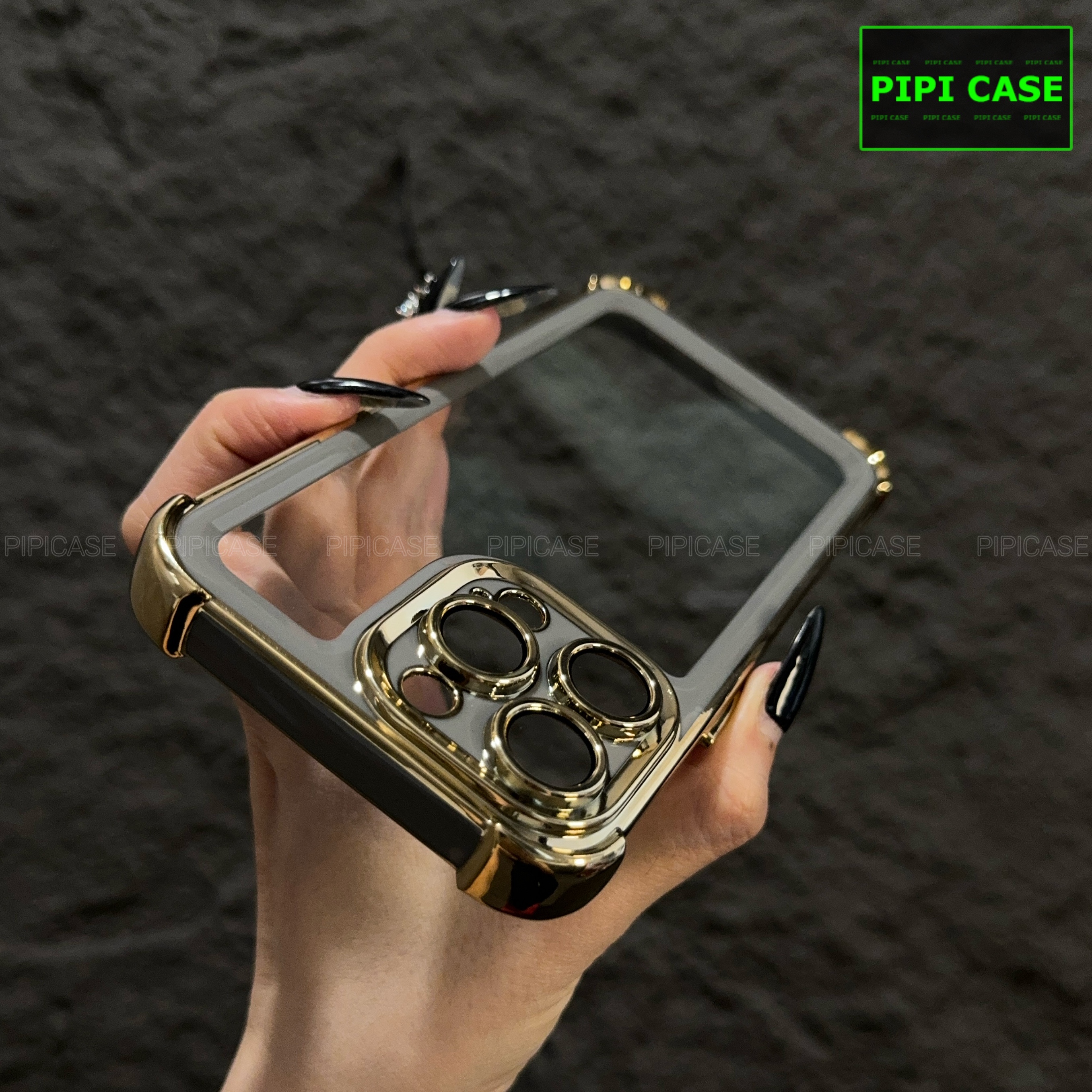 Ốp Lưng iPhone 13 Pro Max - Timo - Xám_thumbnail_9