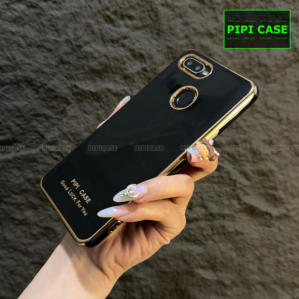 Ốp Lưng Oppo F9 - Royal - Đen