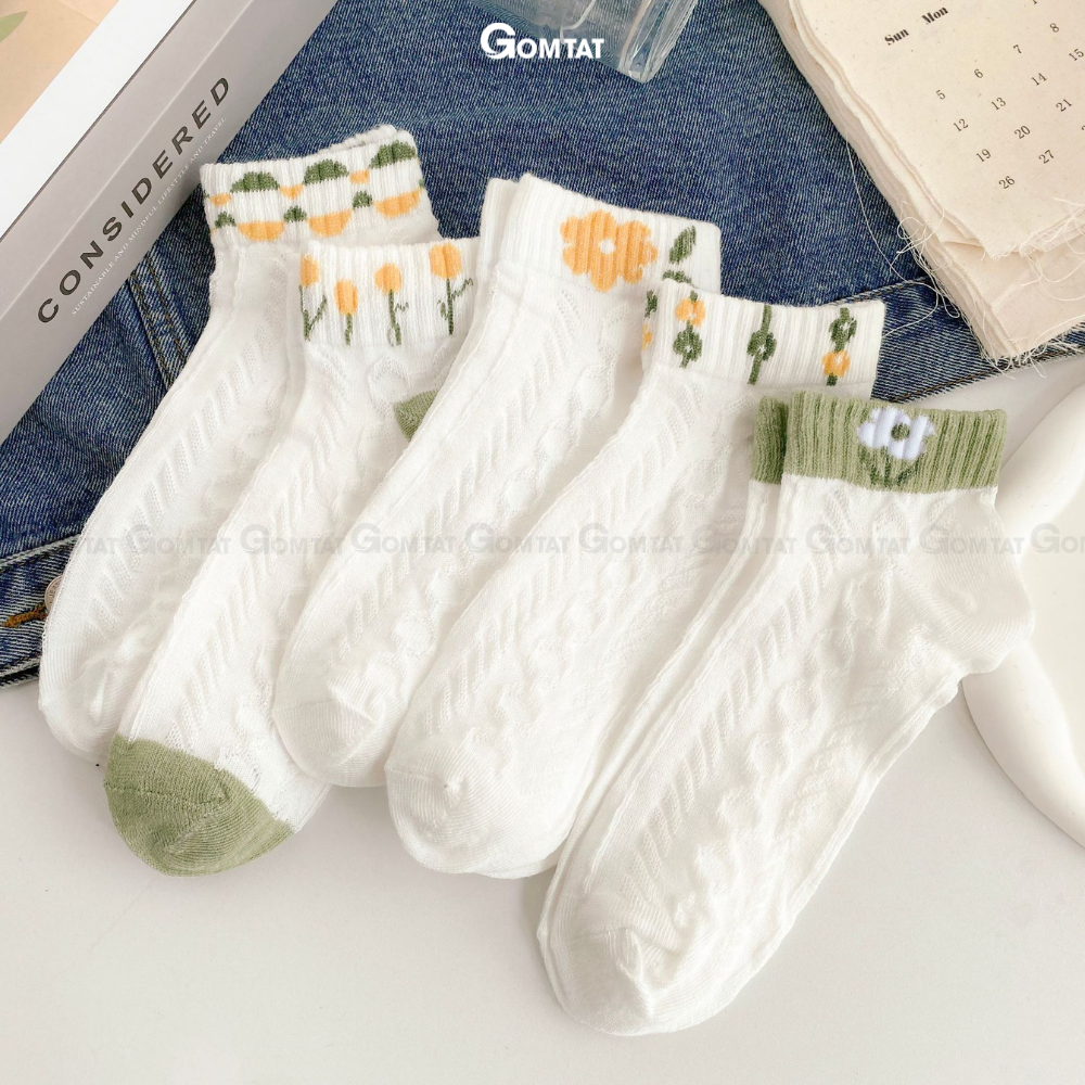Set 5 đôi tất vớ nữ cổ ngắn UYE-CBCN_thumbnail_32