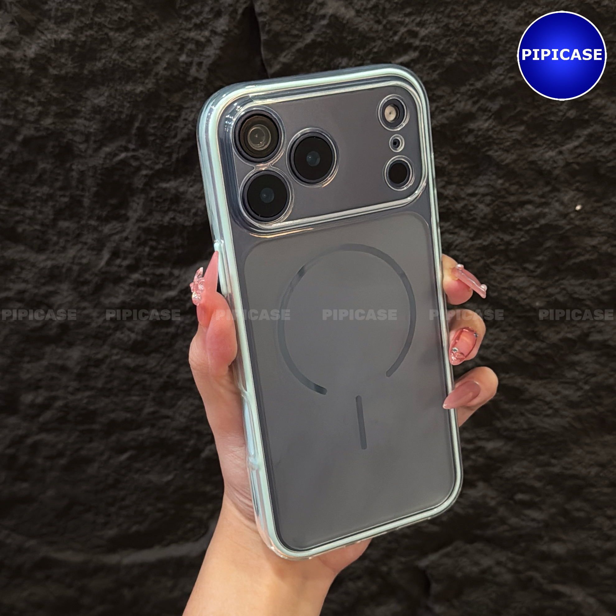 Ốp Lưng iPhone 17 Pro Max - Lucye - Xanh Mint_thumbnail_13