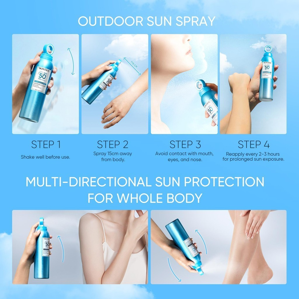 Skintific Outdoor Sun Spray 250ml_thumbnail_2