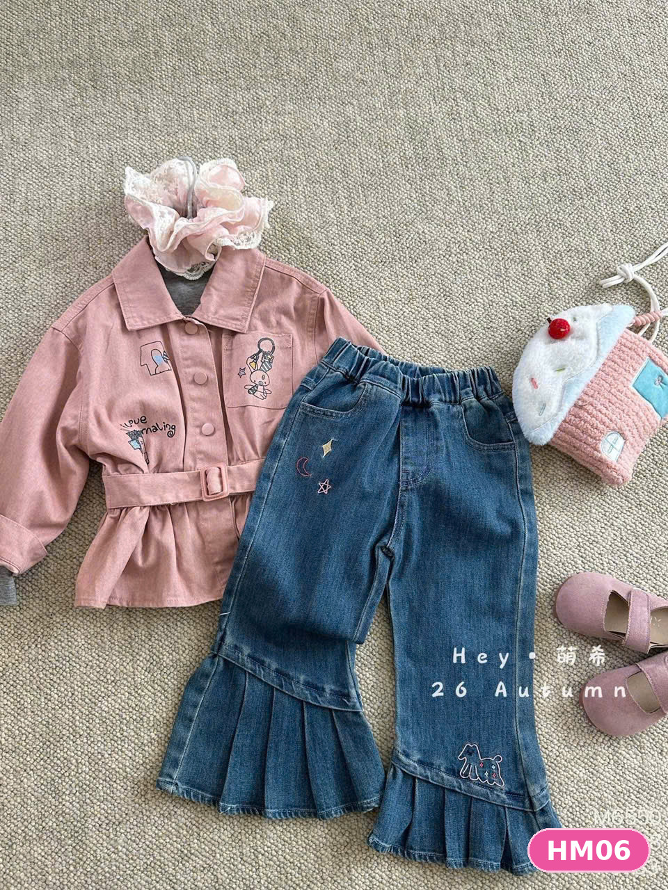 HM06 - Áo khoác kaki hãng HMX | Sz 90-130 | 6550