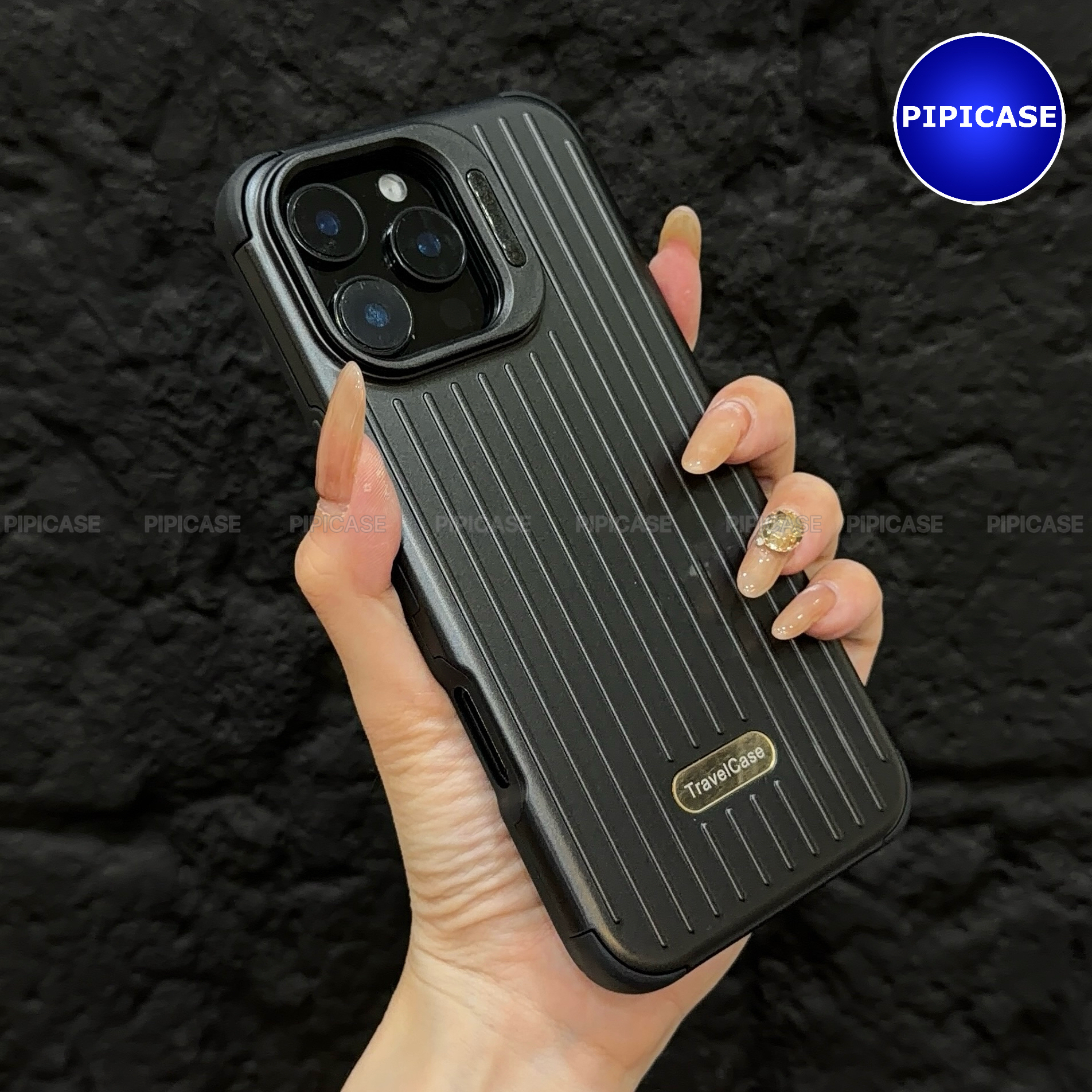 Ốp Lưng iPhone 12 Pro Max - Hondao - Đen_thumbnail_1