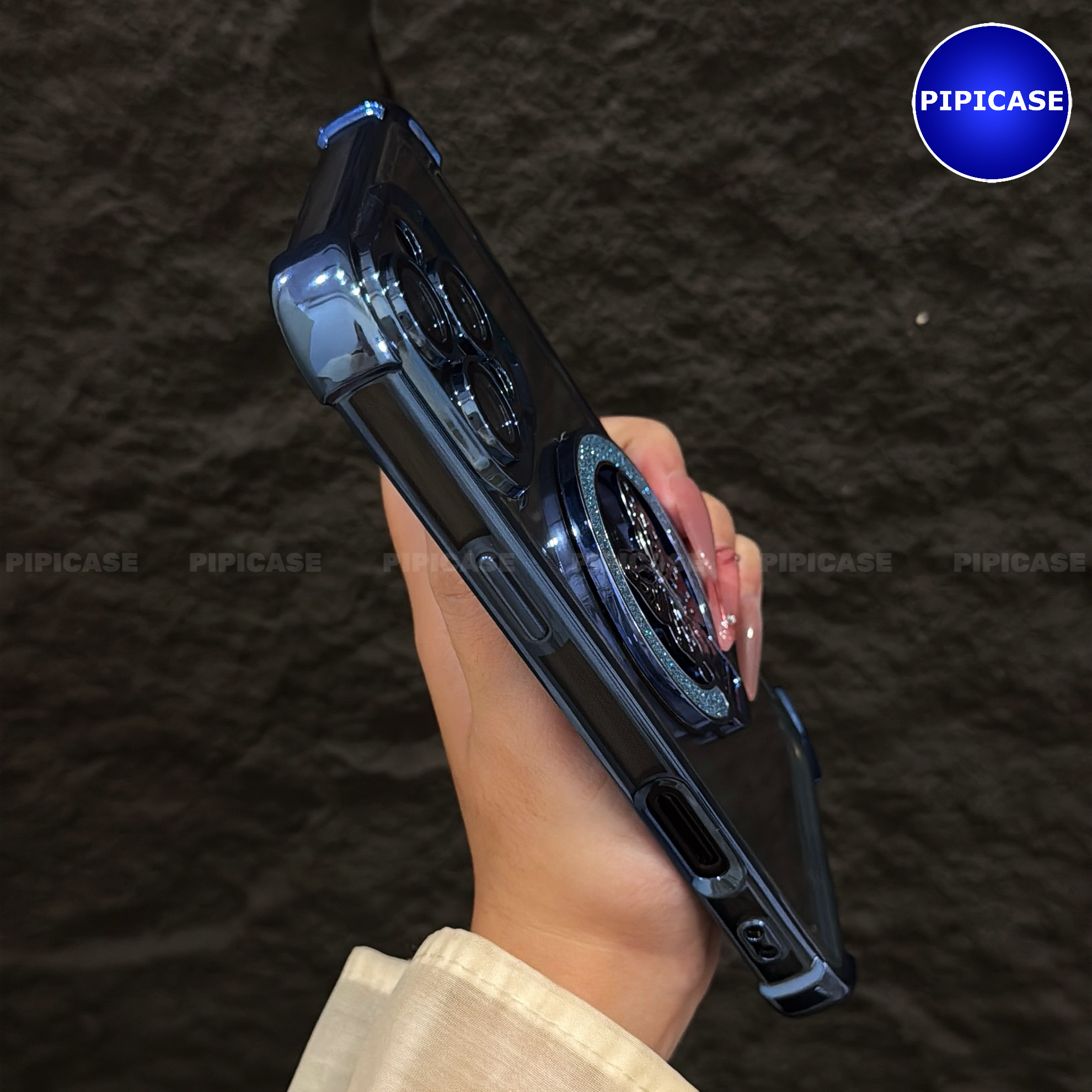 Ốp Lưng iPhone 16 Pro Max - MO - Xanh Nhạt_thumbnail_3