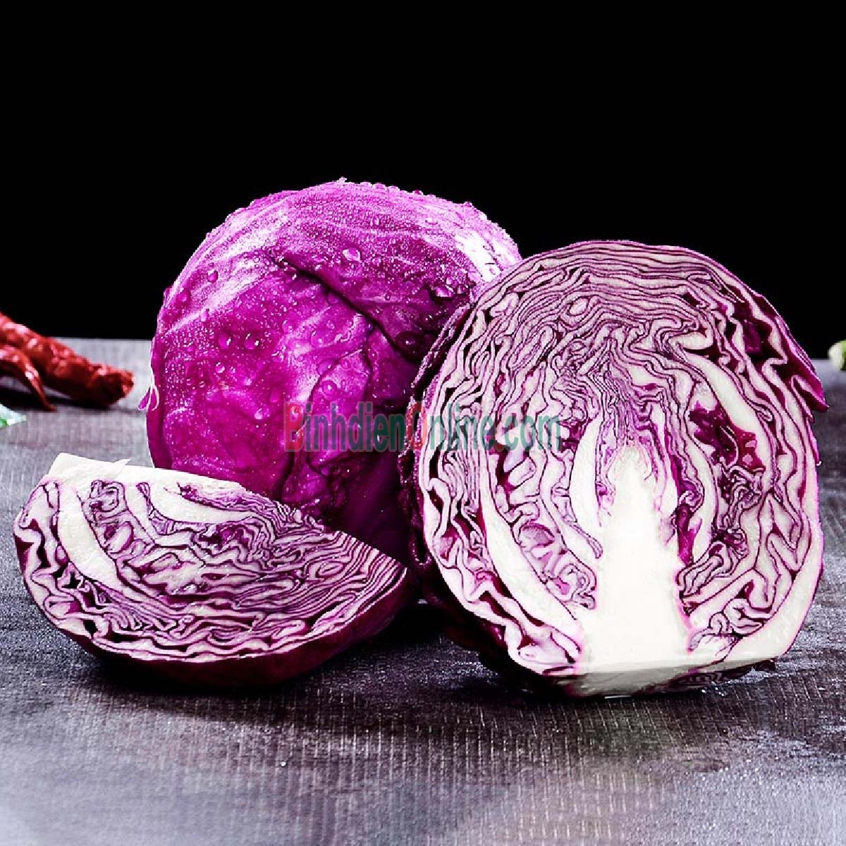 Bắp cải tím hữu cơ - 500g