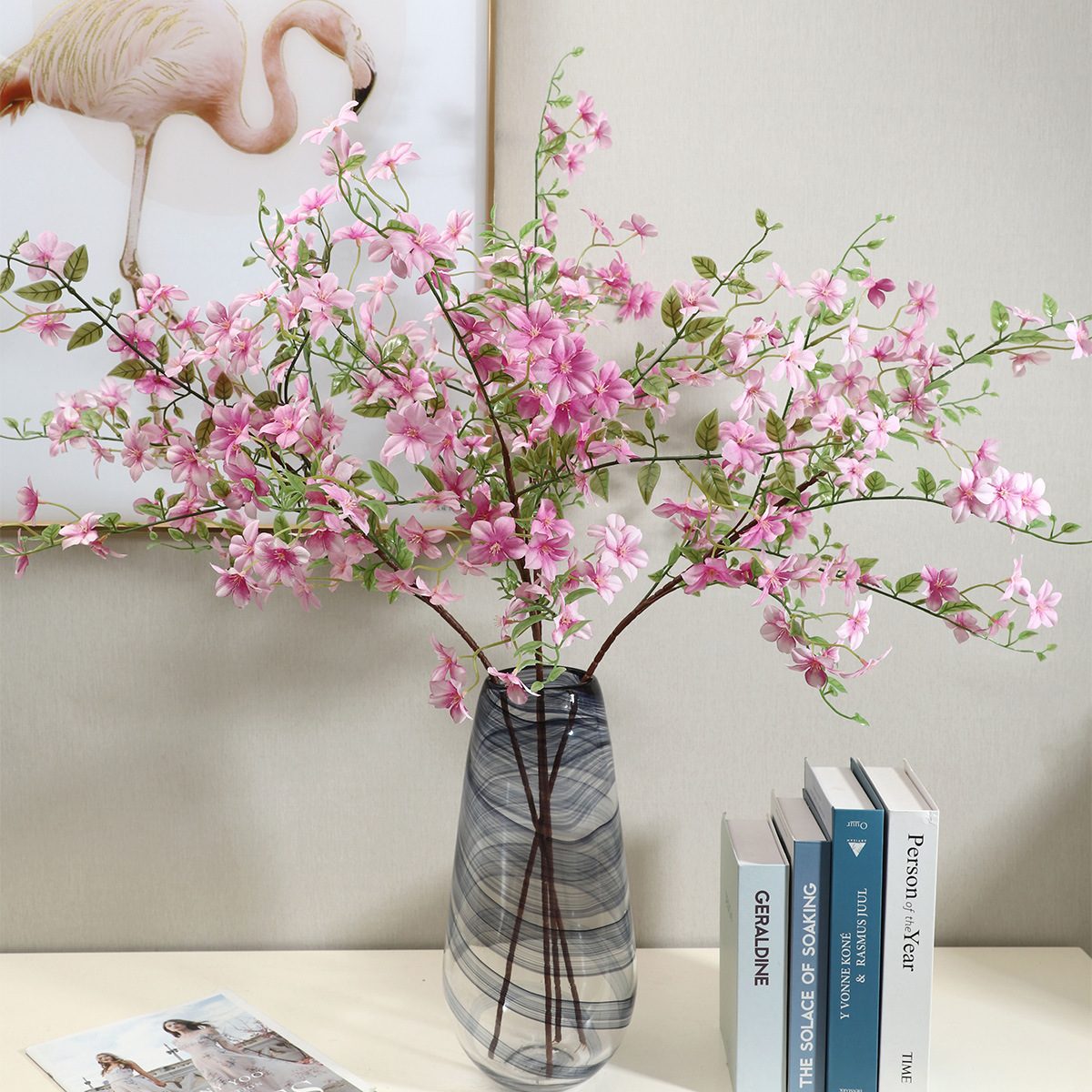 Cành Hoa Lụa Thanh Diệu Lan Nhân Tạo Decor Nhà_thumbnail_3