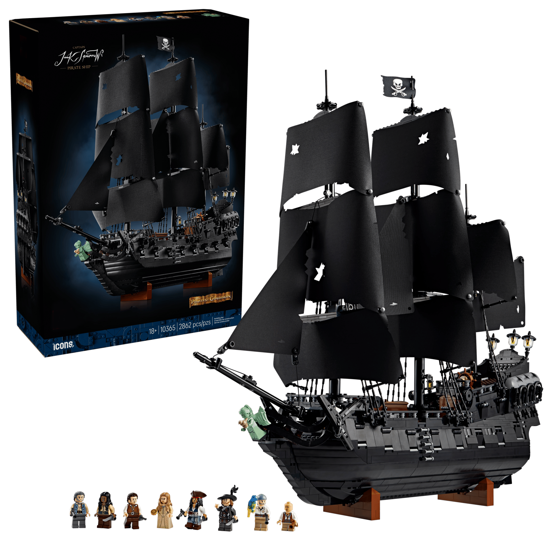 Mô Hình Lắp Ráp LEGO Captain Jack Sparrow's Pirate Ship