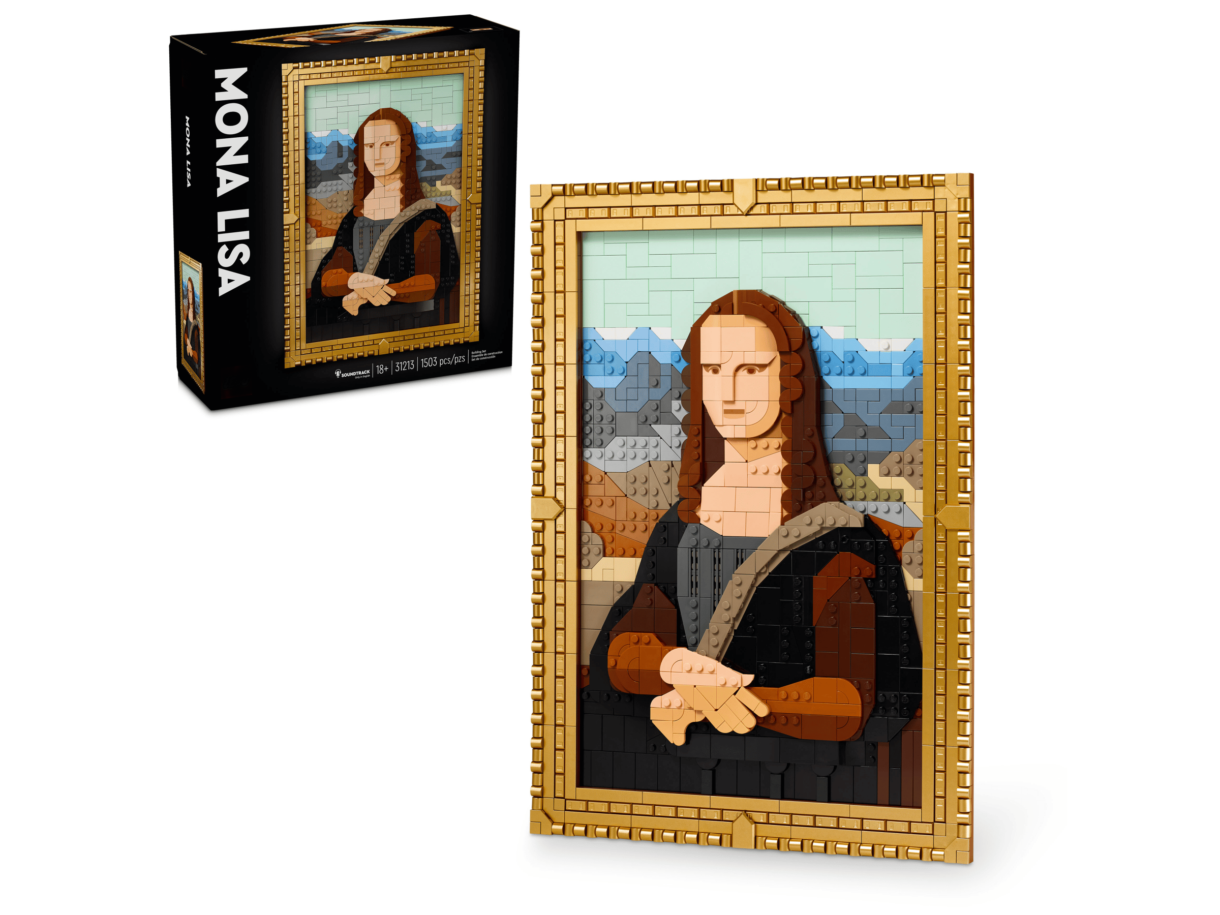 Tranh Non LEGO Mona Lisa