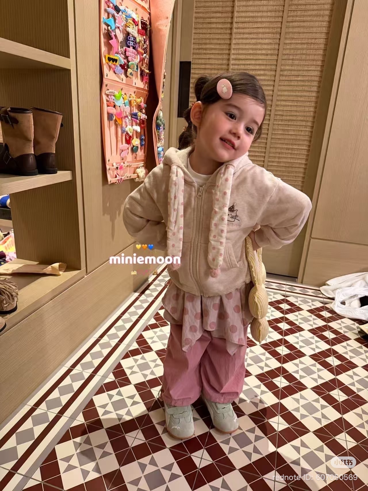 MM26 - Áo khoác nỉ hãng Minie Moon | Sz 90-130 | 63086