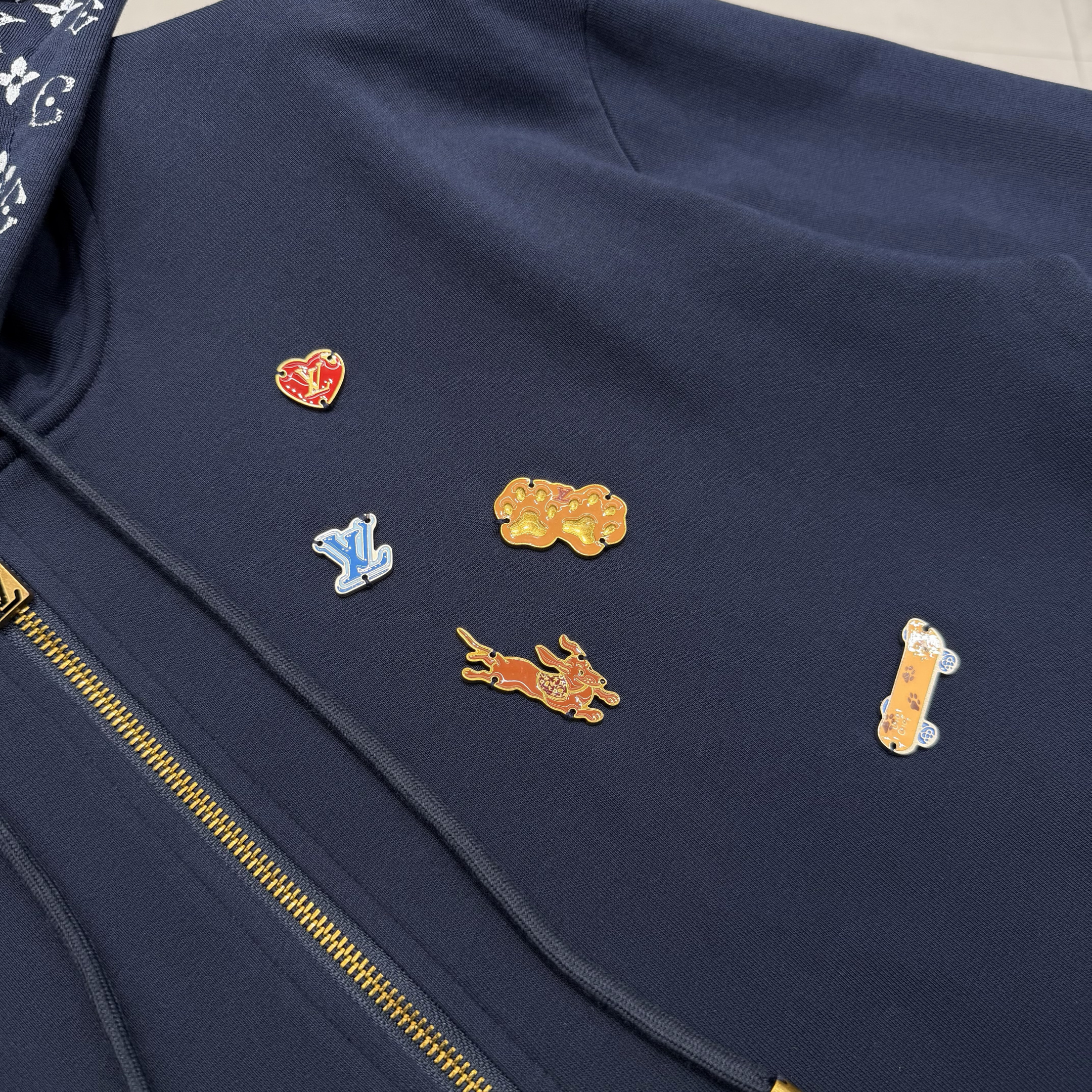Áo Hoodie Zip LV _thumbnail_5