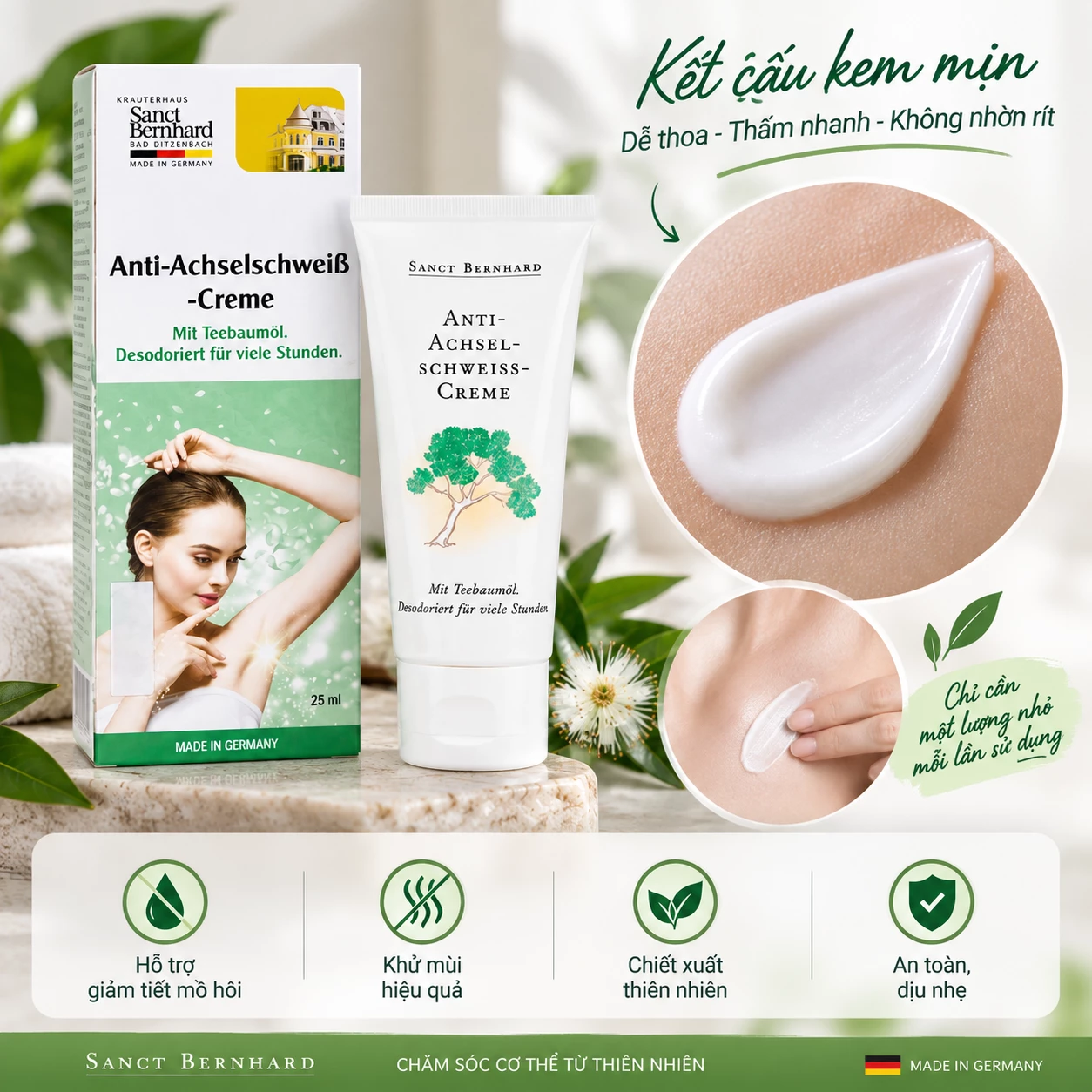 Kem khử mùi hôi nách Sanct Bernhard - 25ML_thumbnail_2