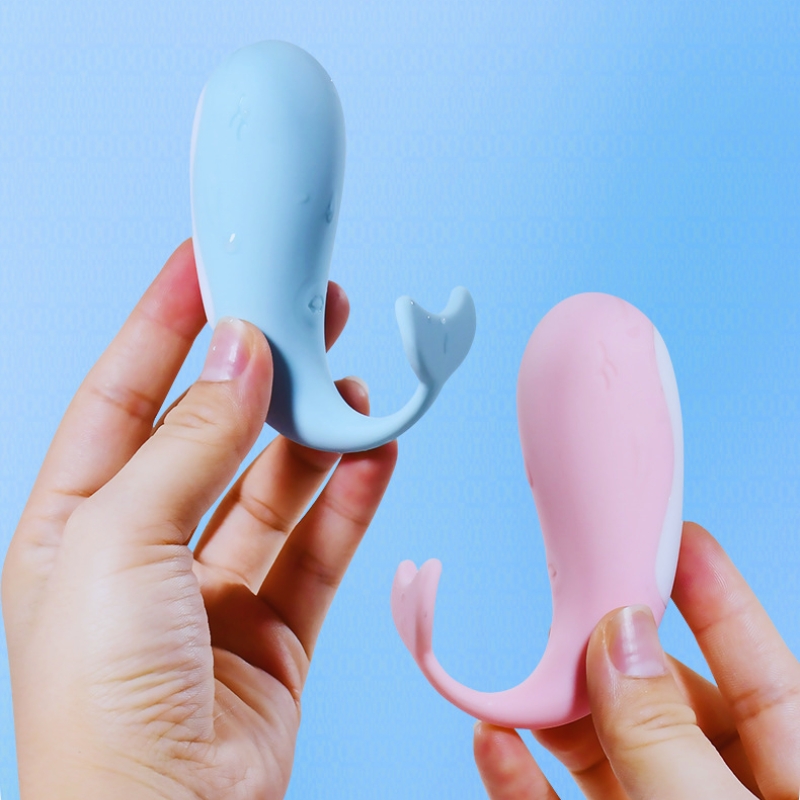 Máy Massage Âm Đạo Cá Voi Nhỏ Little Whale Jiuai 10 Chế Độ