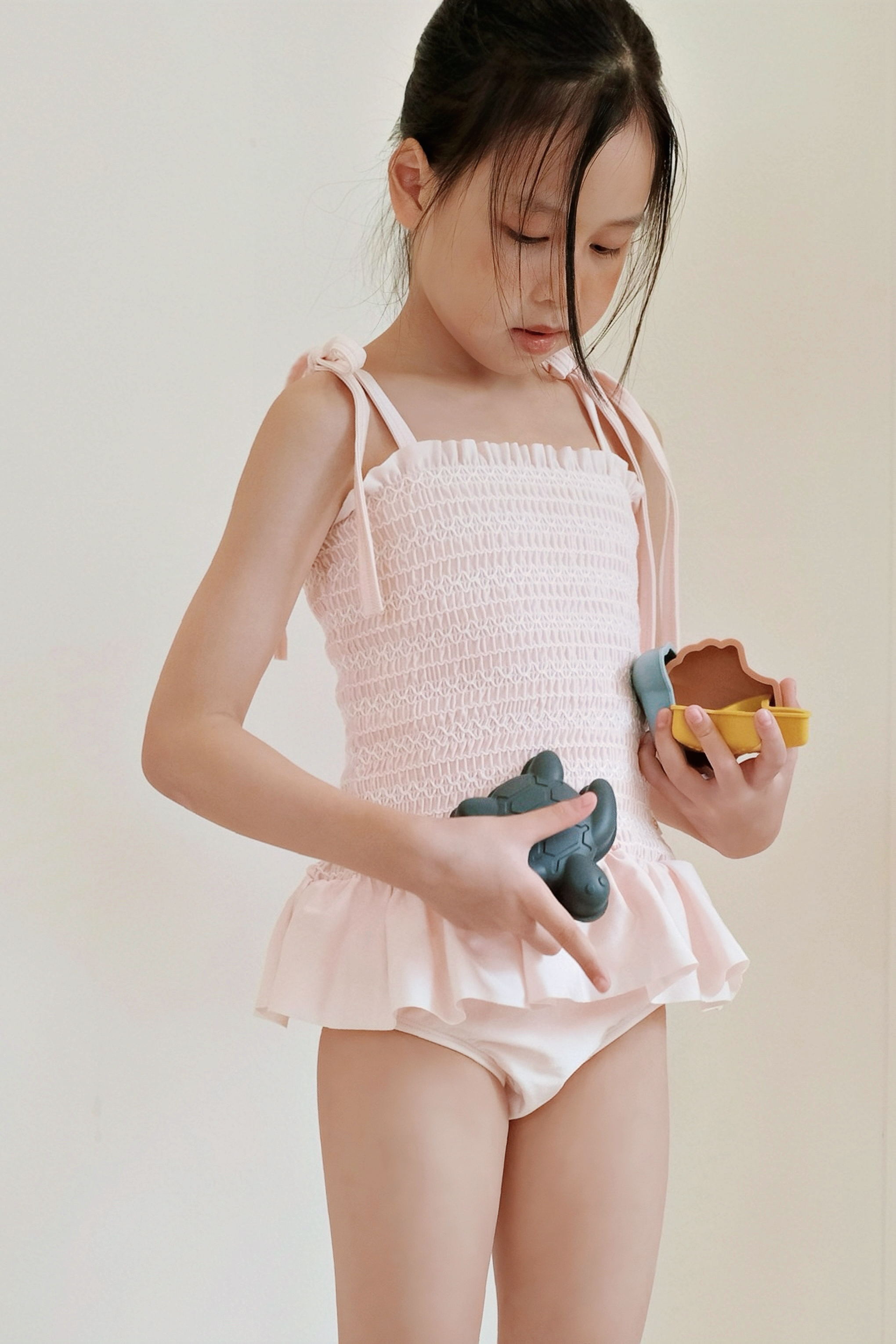 Jelly Smocked Swimsuit ‘25 (Bộ Đồ Bơi Hai Dây Liền Thân)