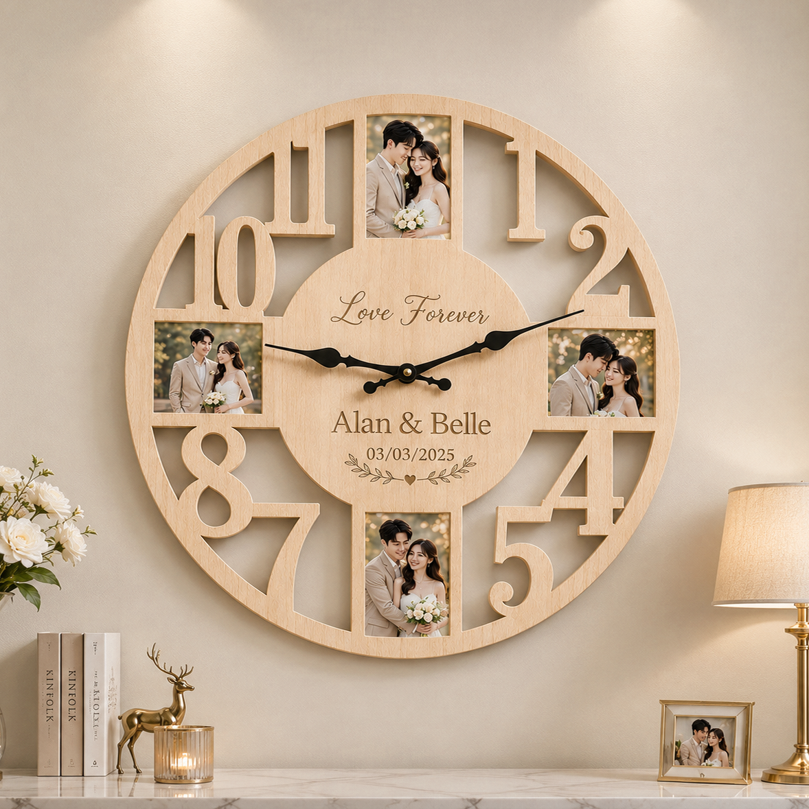 Đồng Hồ Treo Tường - In Theo Yêu Cầu, Quà Tặng Doanh Nghiệp, Trang Trí Nhà_thumbnail_0