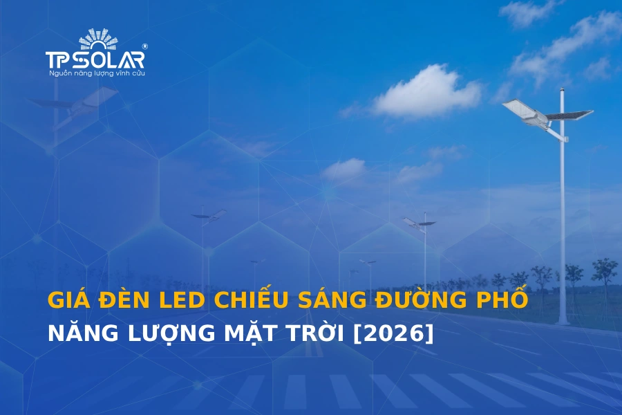 Giá đèn LED chiếu sáng đường phố năng lượng mặt trời [2026]